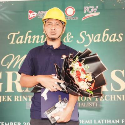 Majlis Graduasi Plantation Technician (Harvesting Specialist)