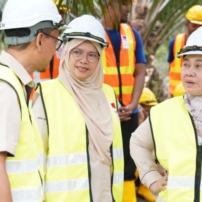 Lawatan Pemantauan Projek Rintis Plantation Technician (Harvesting Specialist)
